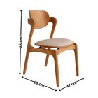 Mesa De Jantar Tokyo Tampo 180cm Madeira Laminado Com 6 Cadei