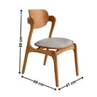 Mesa De Jantar Tokyo Tampo 180cm Madeira Laminado Com 6 Cadei