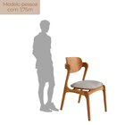 Mesa De Jantar Tokyo Tampo 180cm Madeira Laminado Com 6 Cadei