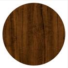 Mesa De Jantar Tulipa Redonda 70cm Imbuia Branco