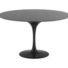 Mesa De Jantar Tulipa Saarinen Redonda 107 Cm - Laqueada - Pr