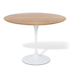 Mesa De Jantar Tulipa Saarinen Redonda 110 Cm - Freijó - Bran