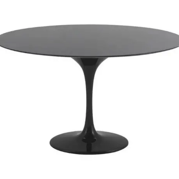 Mesa De Jantar Tulipa Saarinen Redonda 120 Cm - Laqueada - Pr