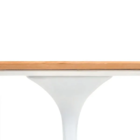 Mesa De Jantar Tulipa Saarinen Redonda 130 Cm Tampo Jade - Br