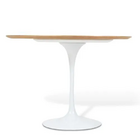 Mesa De Jantar Tulipa Saarinen Redonda 140 Cm Tampo Jade - Br