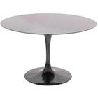 Mesa De Jantar Tulipa Saarinen Redonda 150 Cm + Vidro - Laque