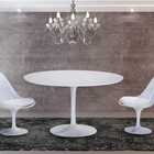 Mesa De Jantar Tulipa Saarinen Redonda 150 Cm - Laqueada - Br