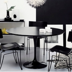 Mesa De Jantar Tulipa Saarinen Redonda 150 Cm - Laqueada - Pr