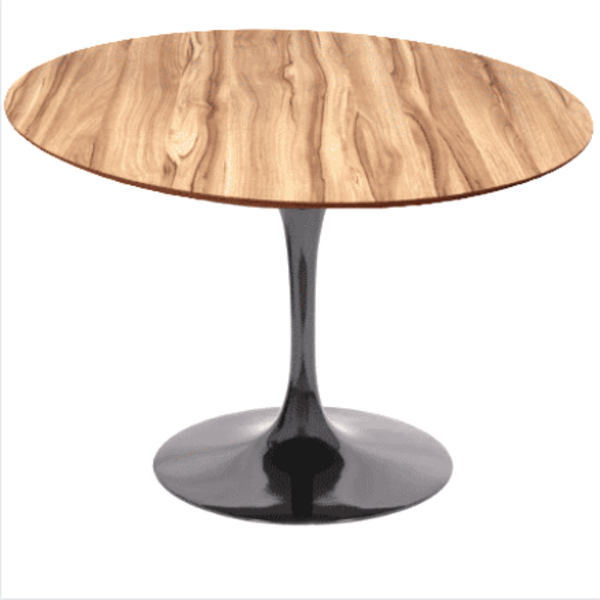 Mesa De Jantar Tulipa Saarinen Redonda 150 Cm - Nogueira - Pr