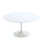 Mesa De Jantar Tulipa Saarinen Redonda 80 Cm - Laqueada - Bra