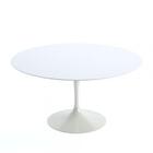 Mesa De Jantar Tulipa Saarinen Redonda 80 Cm - Laqueada - Bra