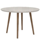 Mesa De Jantar Turmalina 4 Lugares Palito White - Rv Móveis