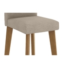 Mesa De Jantar Turmalina Com 4 Cadeiras Diamante Pés Oblongo