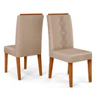 Mesa De Jantar Vanda 120cm Com 4 Cadeiras Lídia D04 Freijó/pr