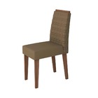 Mesa De Jantar Veneza 1,60m Com 6 Cadeiras Berlim Imbuia/offw