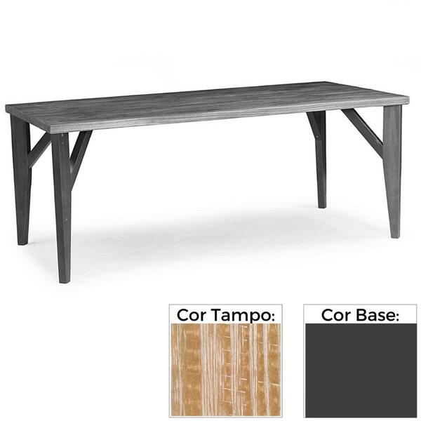 Mesa De Jantar Wood Renar Retangular 160 Cm X 90 Cm Madeira M