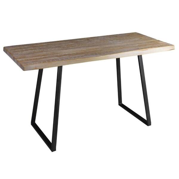 Mesa De Jantar York Live Edge Renar Retangular 190 Cm X 90 Cm