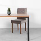 Mesa De Jantar Yuma Tampo Carvalho - 1 35m X 90cm