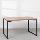 Mesa De Jantar Yuma Tampo Carvalho - 1 60m X 90cm