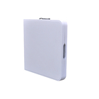 Mesa para Jardim Dobrável Caxia 4 Lugares Retangular 74x60x124cm Aço Branco Plicosa