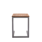 Mesa de Jardim Lateral Madeira Eucalipto Barcelona Importado