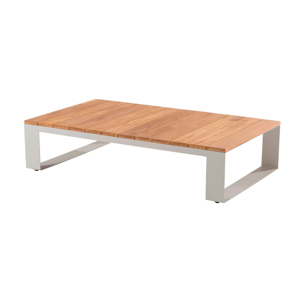 Mesa de Jardim Surrey 33,5x80x140cm de Metal Marrom da Naterial