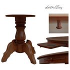 Mesa De Jogos Carteado Redonda Montreal Tampo Reversível Imbu