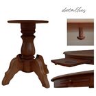 Mesa De Jogos Carteado Redonda Montreal Tampo Reversível Imbu