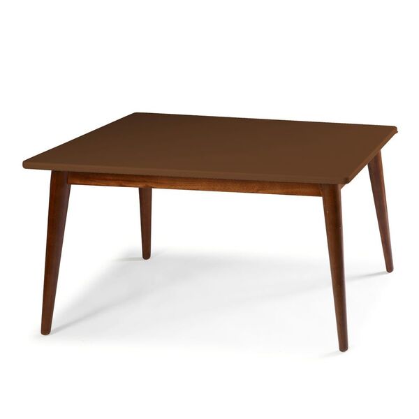 Mesa De Madeira 180x90 Cm Novita 609-3 Cacau/marrom Escuro -