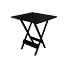 Mesa De Madeira 70x70 Preto