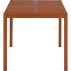 Mesa De Madeira Jatoba Quadrada Fitt Eco Blindage 4 Lugares T