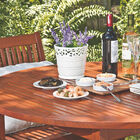 Mesa De Madeira Jatoba Redonda Fitt Eco Blindage 4 Lugares Tr