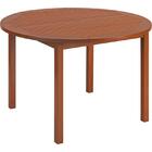 Mesa De Madeira Jatoba Redonda Fitt Eco Blindage 4 Lugares Tr