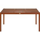 Mesa De Madeira Jatoba Retangular Fitt Eco Blindage 1540x860x