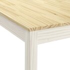 Mesa De Madeira Maciça 4 Lugares Com Bancos Mandacaru Cabecas