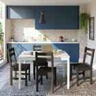 Mesa De Madeira Maciça Com 4 Cadeiras Mandacaru Cabecasa Made