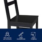 Mesa De Madeira Maciça Com 4 Cadeiras Mandacaru Cabecasa Made