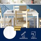 Mesa De Madeira Maciça Com 4 Cadeiras Mandacaru Cabecasa Made