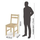 Mesa De Madeira Maciça Com 4 Cadeiras Mandacaru Cabecasa Made