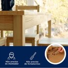 Mesa De Madeira Maciça Com 6 Cadeiras Mandacaru Cabecasa Made