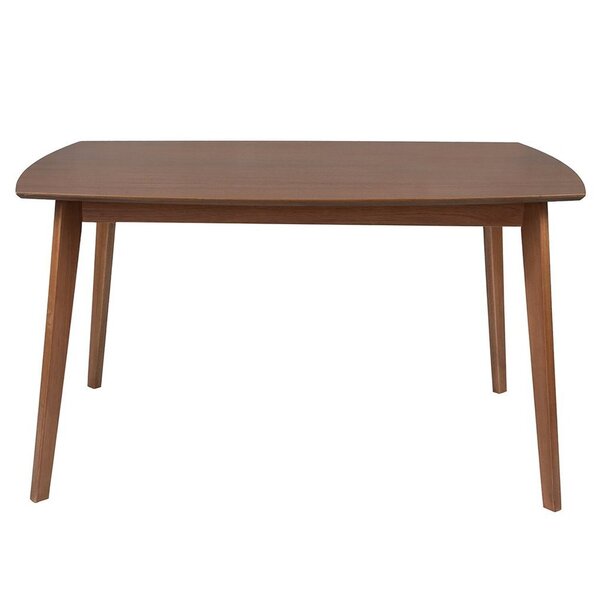 Mesa De Madeira Maciça E Mdf L135 X P 90 X Alt 77 Linea Natur