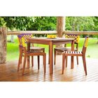 Mesa De Madeira Maciça Para Área Externa 95cmx95cm Ipanema  P