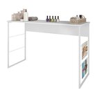 Mesa De Manicure 120cm Steel  Branco