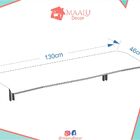 Mesa De Parede Dobrável 110x46cm - Cor Toys