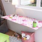 Mesa De Parede Dobrável 130x46cm - Cor Buterfly