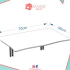 Mesa De Parede Dobrável 68x46cm - Cor Kids