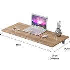 Mesa De Parede Dobravel Supensa Com Suporte 90x38