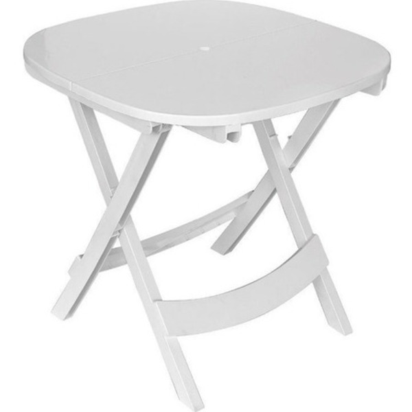 Mesa De Plástico Dobrável - Cores