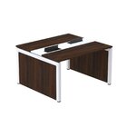 Mesa De Plataforma Dupla Para 2 Pessoas Corporativa 160x140/2