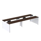 Mesa De Plataforma Dupla Para 4 Pessoas Corporativa 160x140/4
